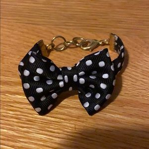 KJP bow bracelet
